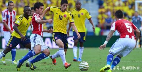巴拉圭vs哥伦比亚结果