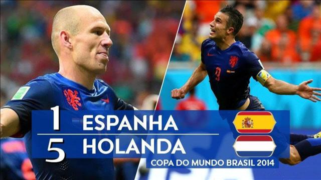 荷兰vs西班牙5:1